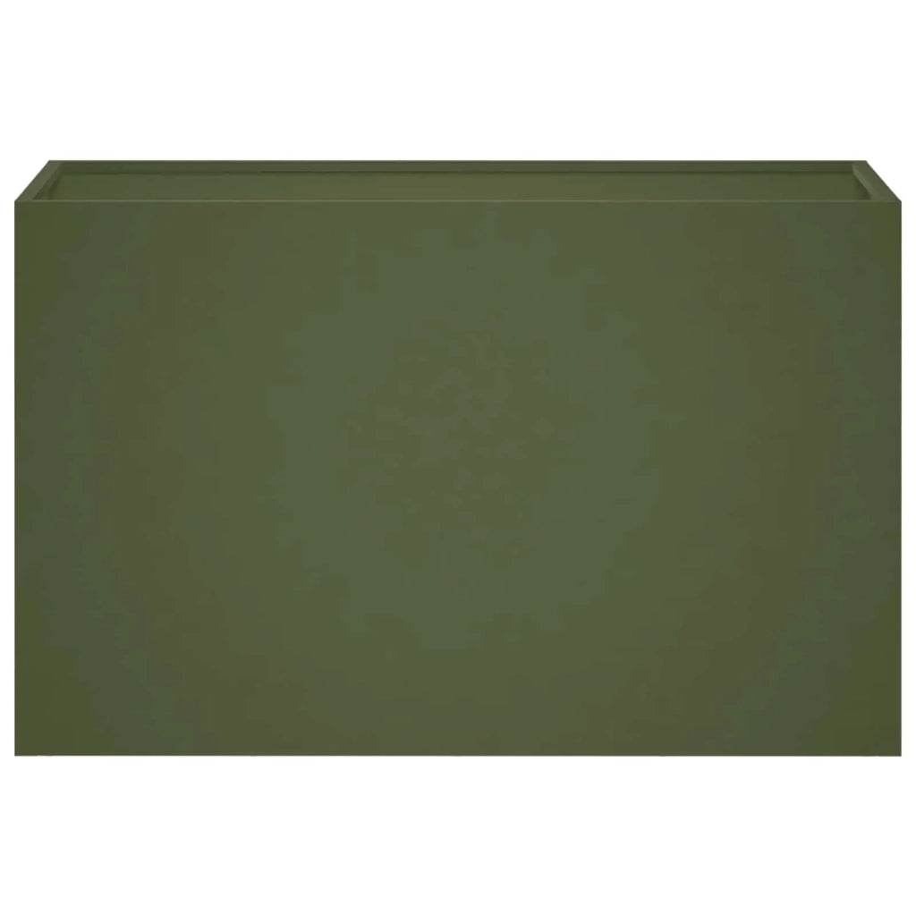 Vaso da giardino Verde Oliva 80 x 40 x 50 cm 8005714