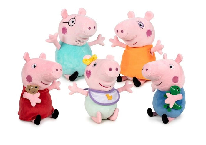 Peppa Pig Peluche,Peluche maialino,1 pezzomodello casuale, Eta 0+