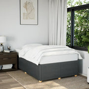 Giroletto senza Materasso Grigio Scuro 120x200 cm Tessuto