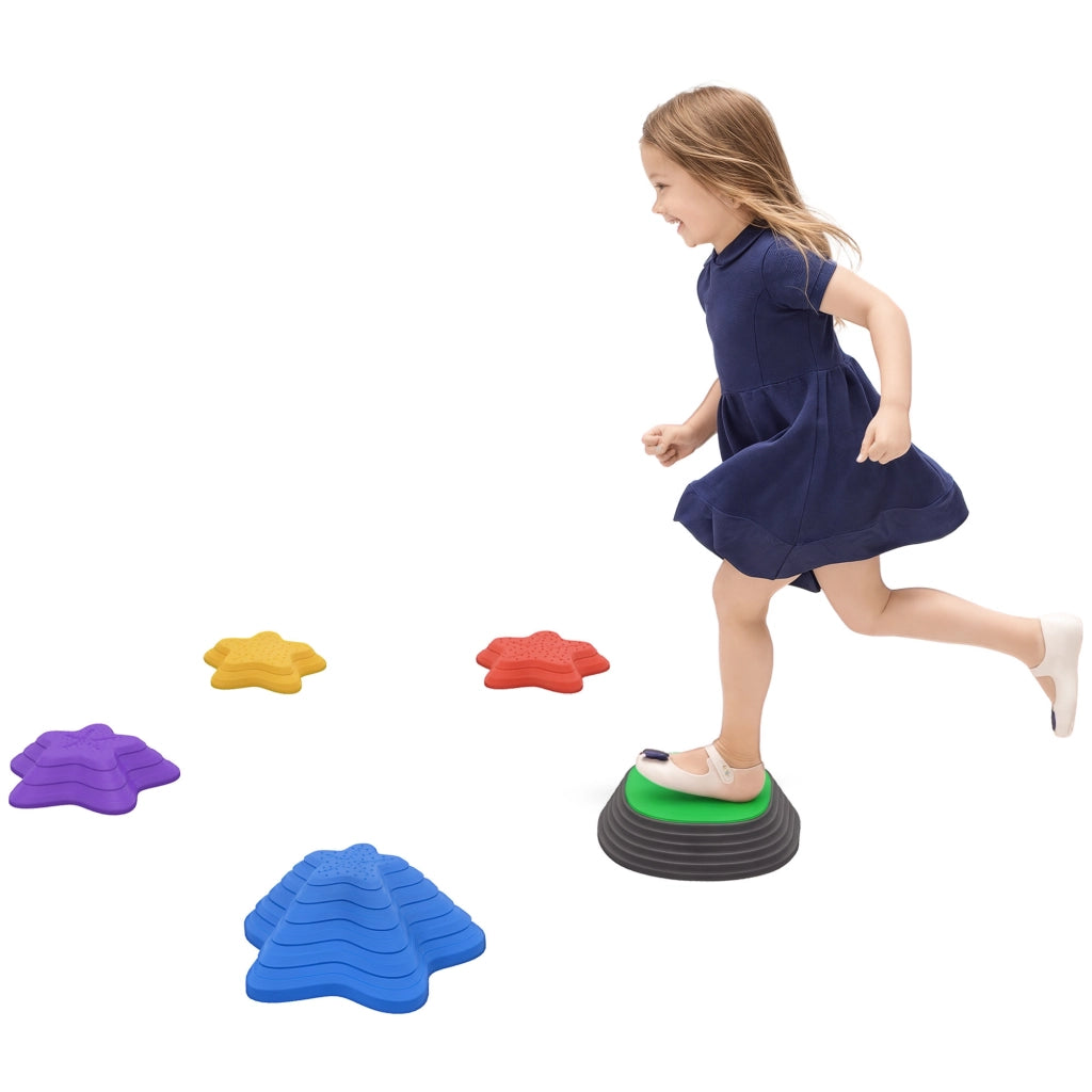 Set tappeti da gioco per bambini ¨C zephmum ¨C stelle marine, 5 pezzi, 80x