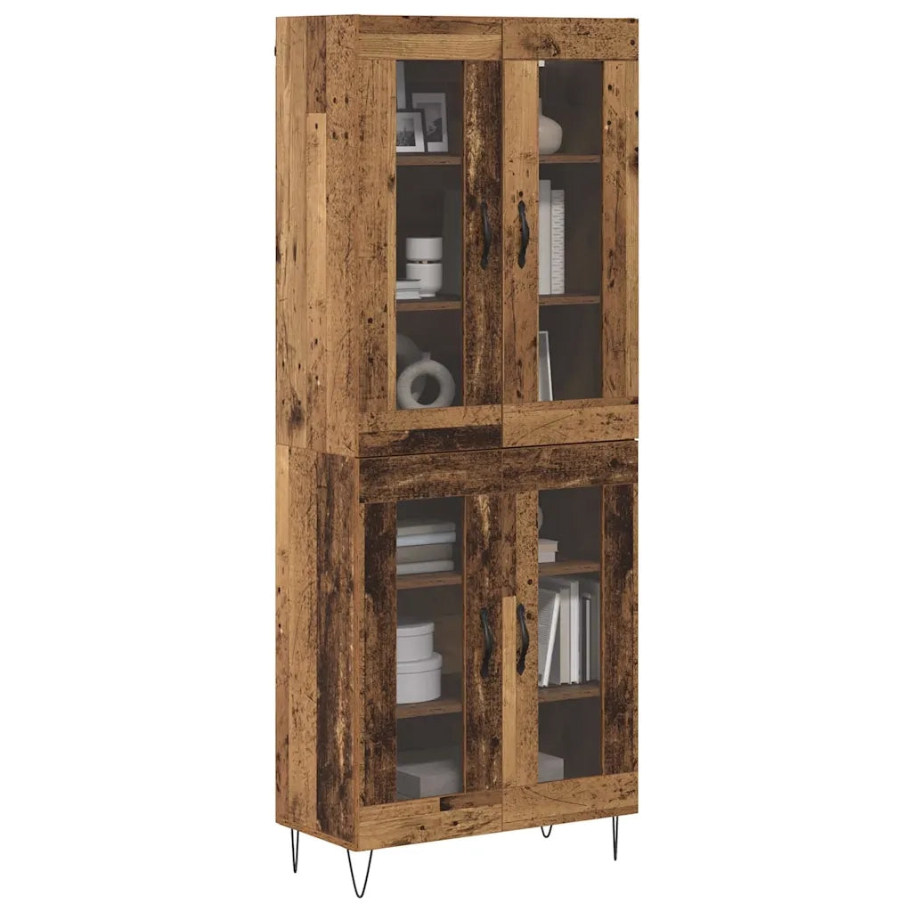 Credenza Legno vecchio 69,5 x 34 x 180 cm Legno multistrato