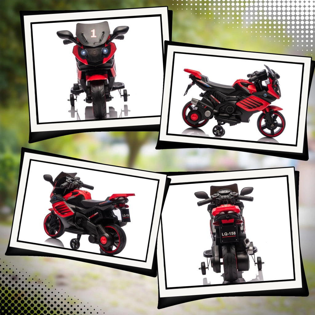 Moto Elettrica Bambini 6V ¨C Minimal ¨C Rosso