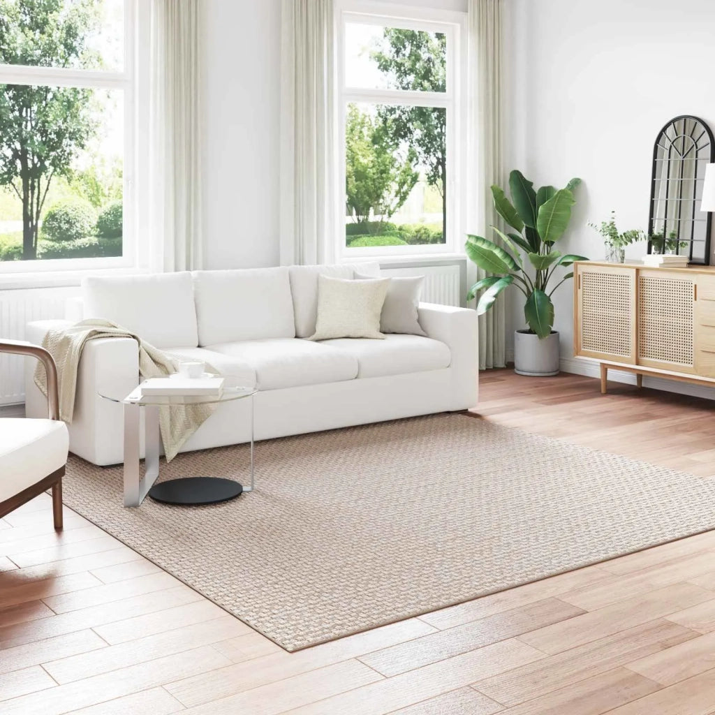 Tappeti per area | Tappeti a zone Quadrato FARO Crema 240 x 240 cm Poliestere