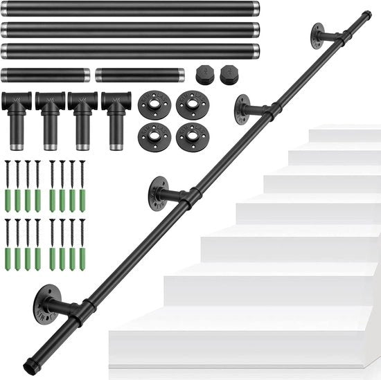 Trapleuning nera - Per interni ed esterni - 150 cm