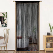 Tendal di Bamboo Isolante Macramé 90x245cm con Stringa in Poliestere