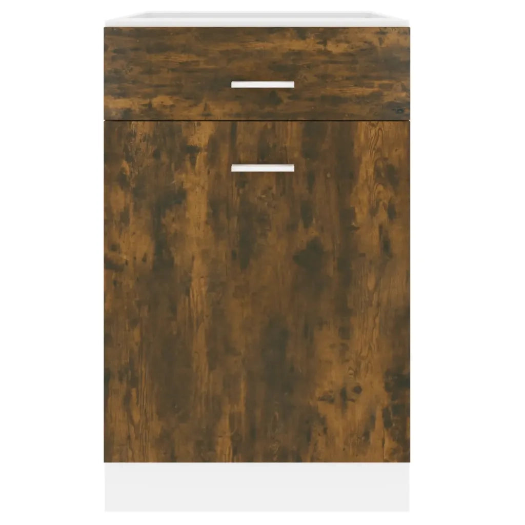 Mobile con Cassetto “Lyon” Rovere Fumo 50x46x81,5 cm 815573