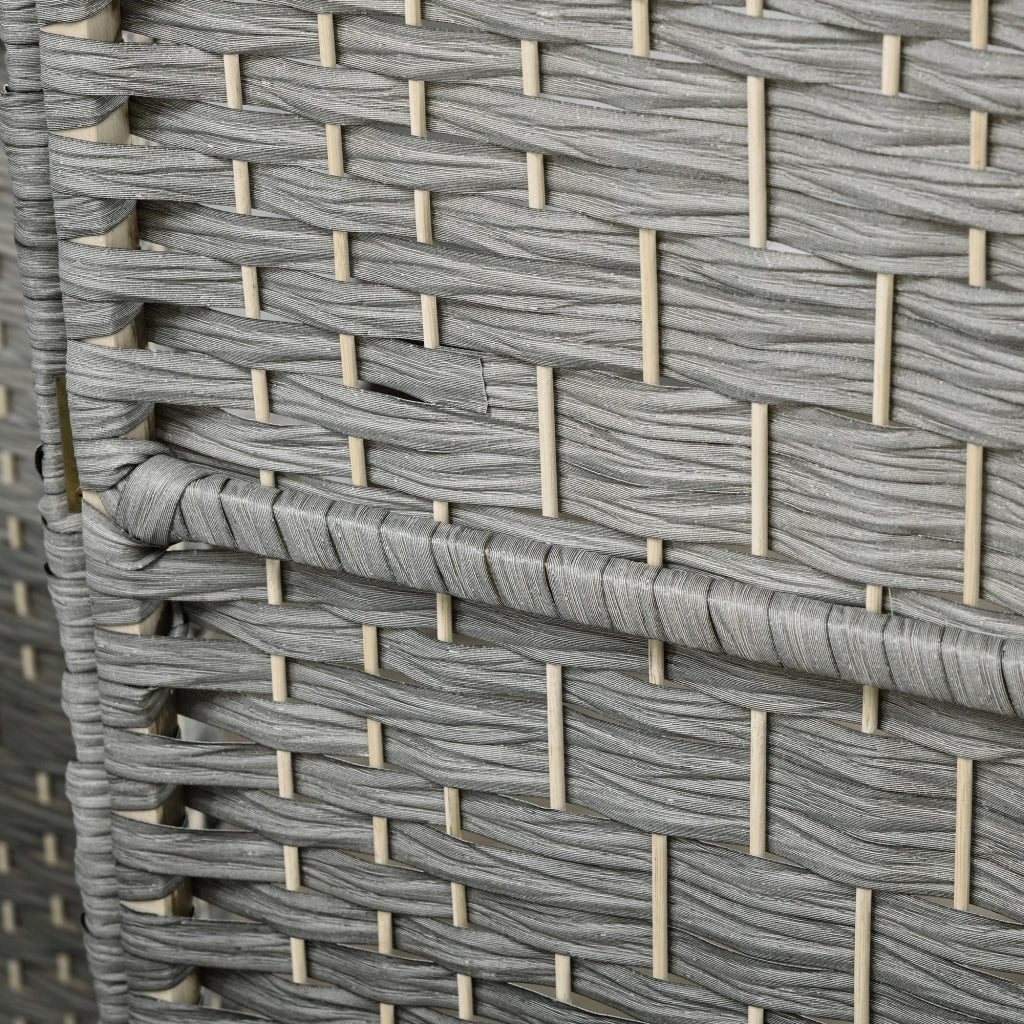 Paravent ¨C Minimal ¨C Legno 3 Pannelli 135x180 cm Grigio