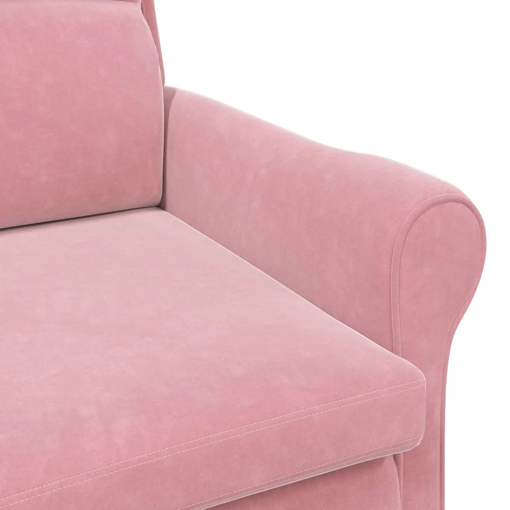 poltrona Rosa Velluto 42009861