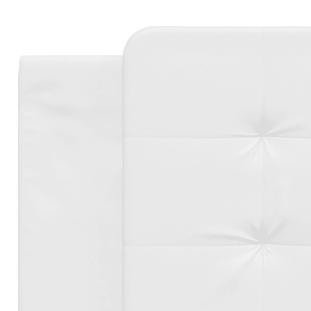 Cuscino Testiera Zadar Bianco 183 cm in Similpelle 374881