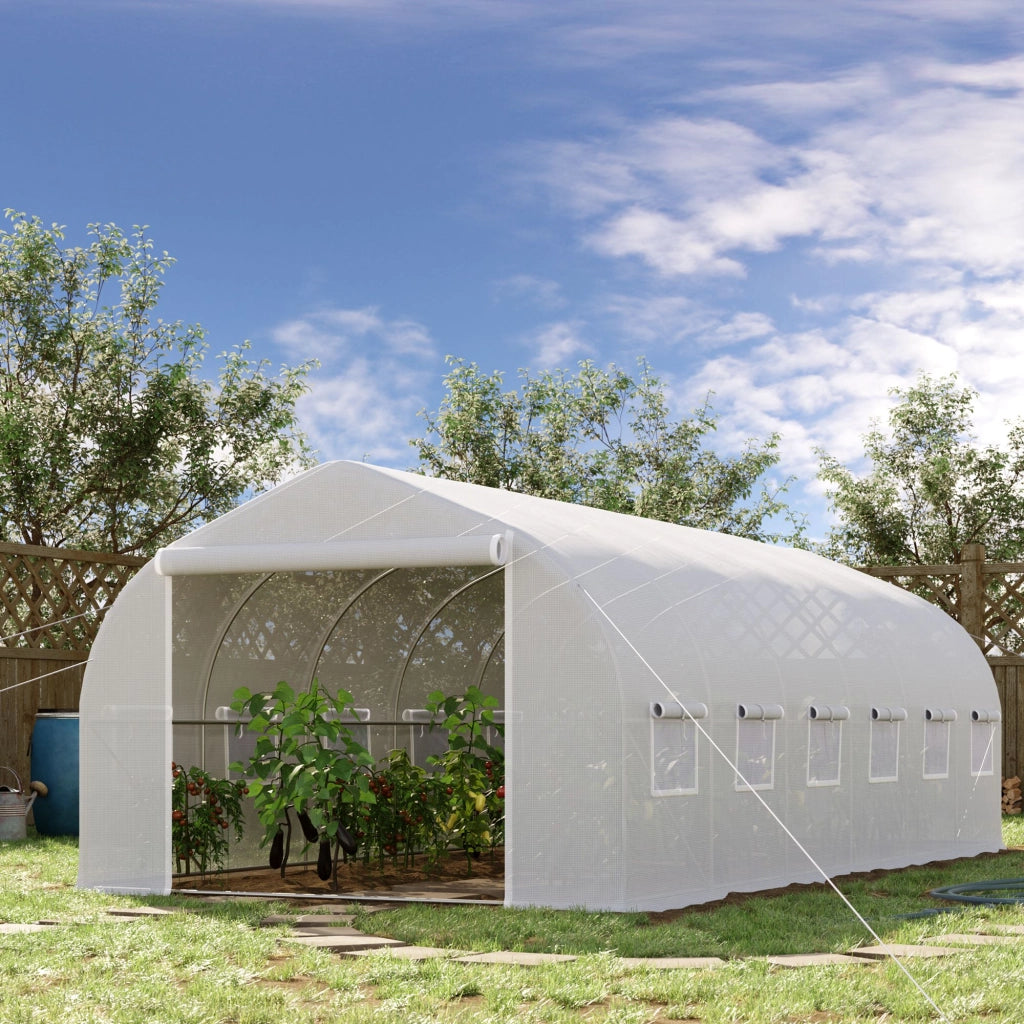 Serra da Giardino Tunnel ¨C Minimal ¨C Bianco 6x3x2 m