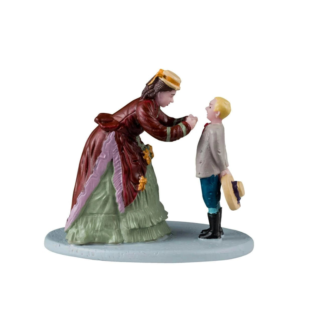 Madre con bimbo c-cravattino 5.8x7x4.3 cm