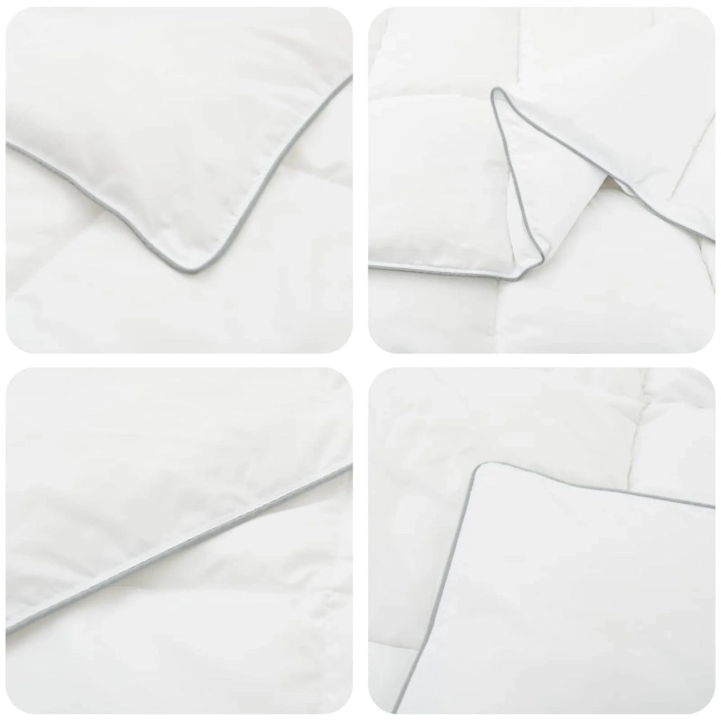 Duvet Invernale Bianco 140 x 200 cm Bambù 42041997