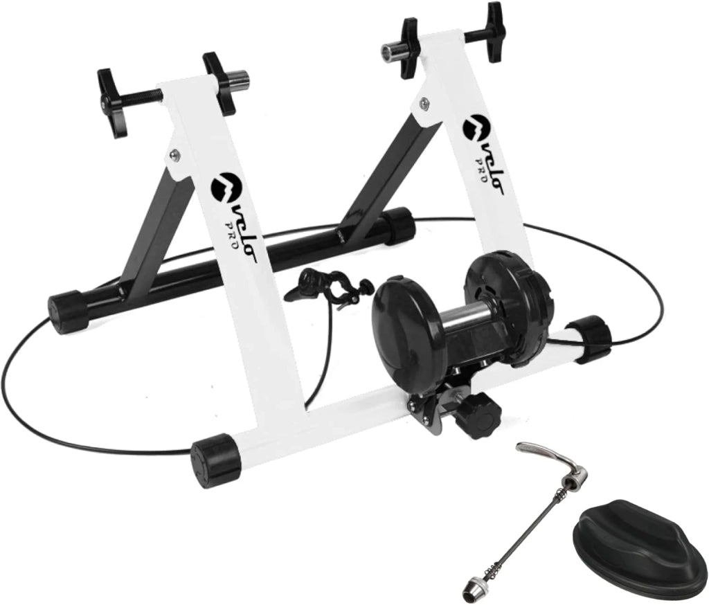 Velo Pro Rullo – Bianco | Trainer per bici 26”–28”