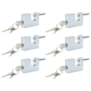 Lucchetto 6 pz Argento Acciaio CFW8565270
