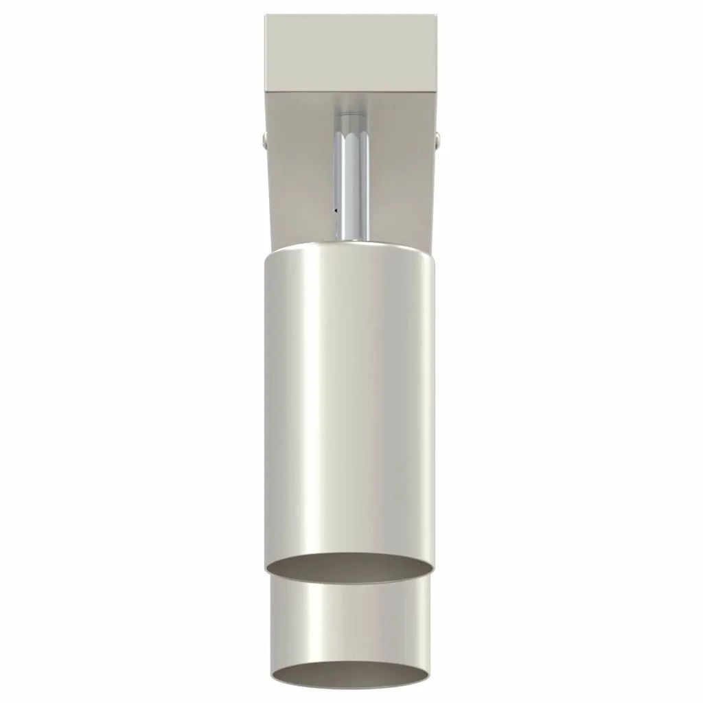 Faretto da soffitto Nichel 26 x 6 x 16 cm Metallo 4108196