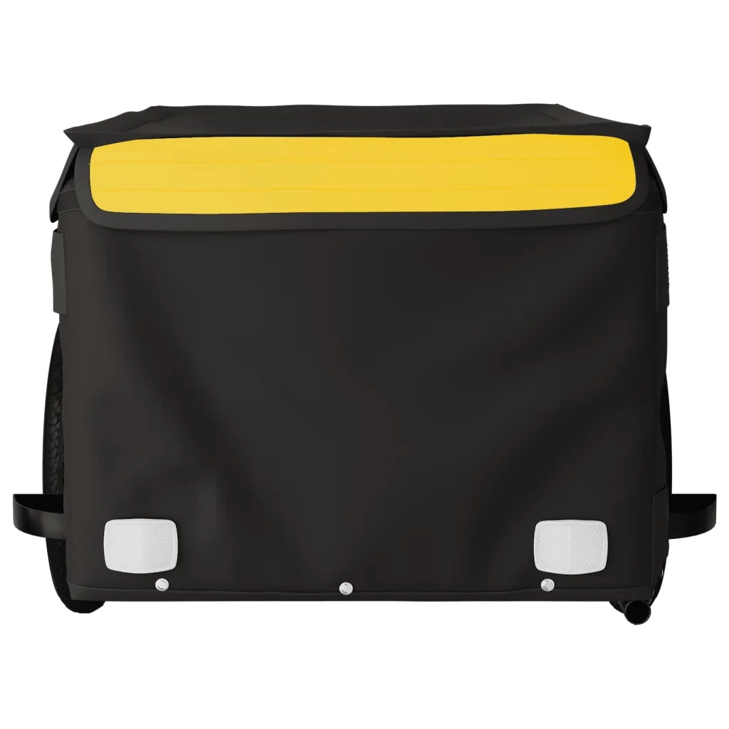 Rimorchio da Bici Nero e Giallo 30 kg in Ferro CFW8919514