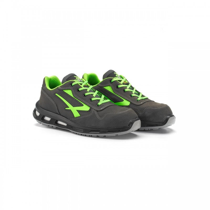 Scarpe Yoda Grigio/Verde Basse 40 S3 Upower