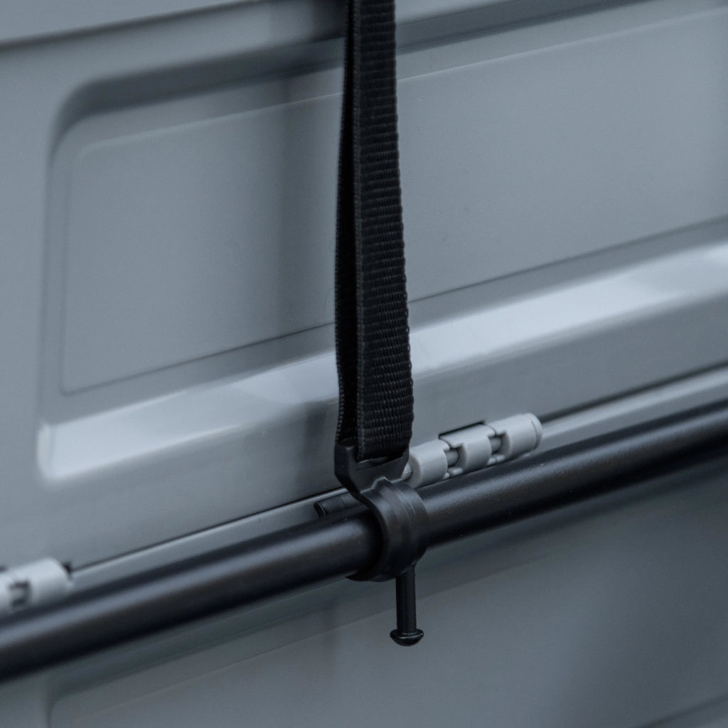 Rimorchio per bicicletta con cesto 65L ¨C Minimal ¨C grigio