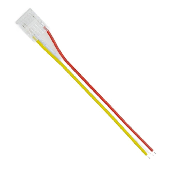 Connettore snap strip LED COB 10mm con cavo 10cm Ecolight