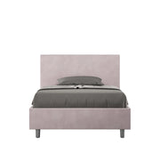 Letto 1 Piazza e Mezzo 120x190 cm con Rete Adele Glicine