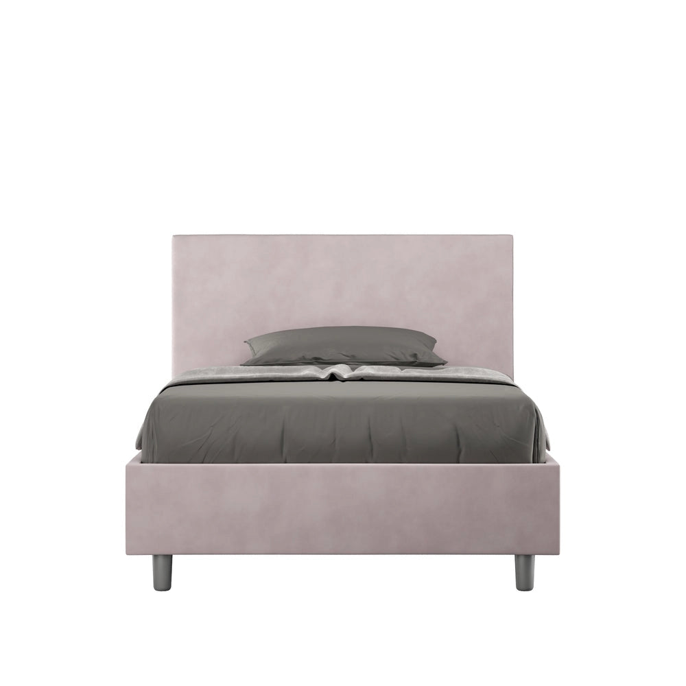Letto 1 Piazza e Mezzo 120x190 cm con Rete Adele Glicine