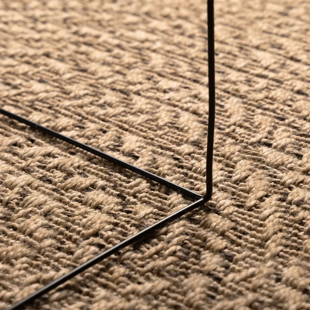 Tappeto ZIZUR 140x200 cm Aspetto Iuta per Interni ed Esterni 364840