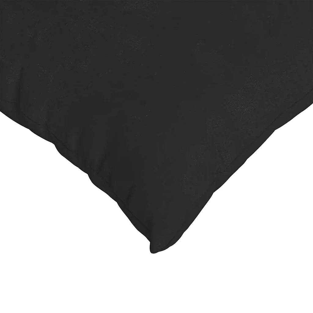 Cuscini da Divano 2 pcs Nero 80 x 40 cm Tessuto 42013728