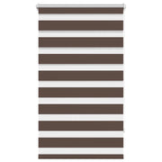 Tenda a rullo | Tenda avvolgibile zebrata 90,9x150 cm Larghezza tessuto 86,7 cm caff¨¨
