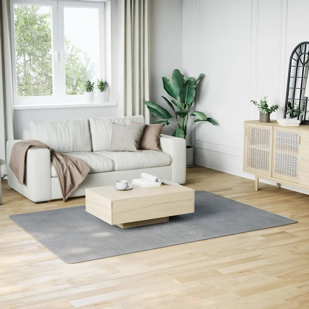 Tappeto Soffice a Pelo Corto 160x230 cm Antiscivolo Grigio 342194