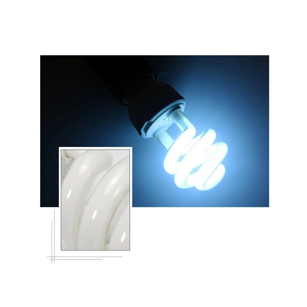 Trade Shop - Lampada Fluorescente Uvb 5.0 Luce Solare Rettili Habitat Estremamente Luminoso -