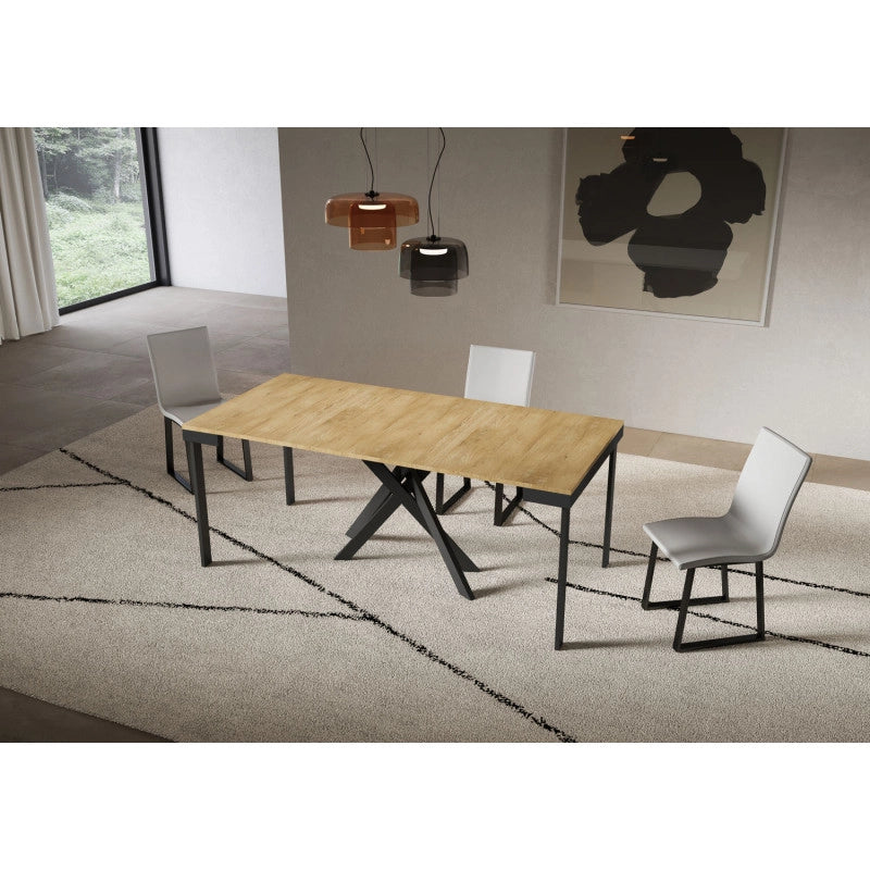 Consolle allungabile 90x40/300 cm Saki Evolution - Quercia Natura