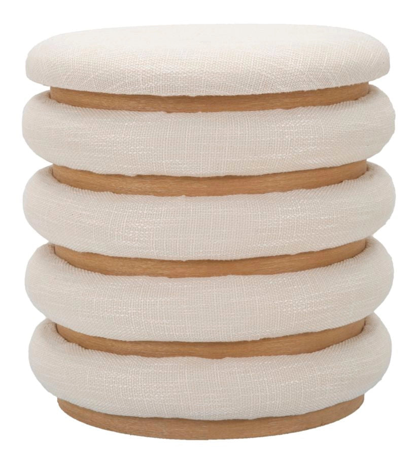 Pouf Elegante Damasco Ø 40x42