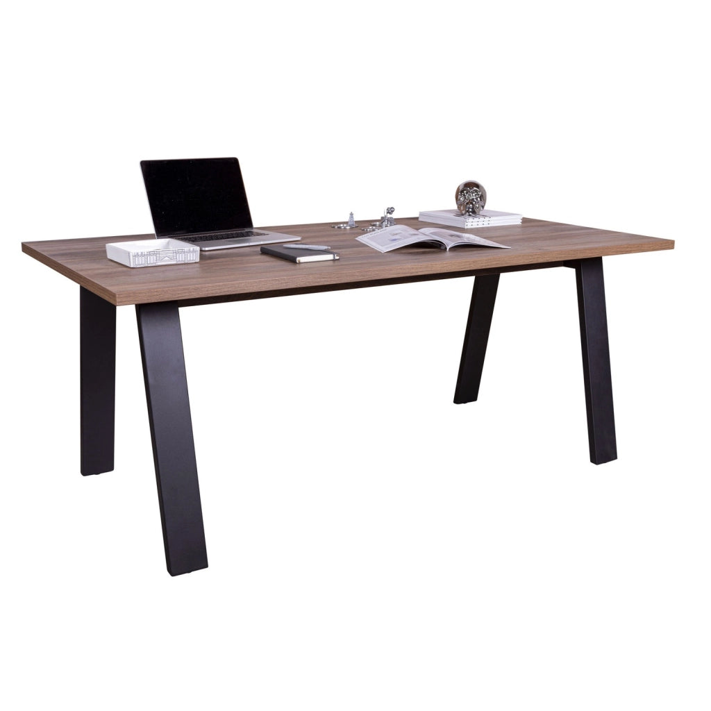 SCRIVANIA DAVINCI 172X80XH75CM NOCE BRERA