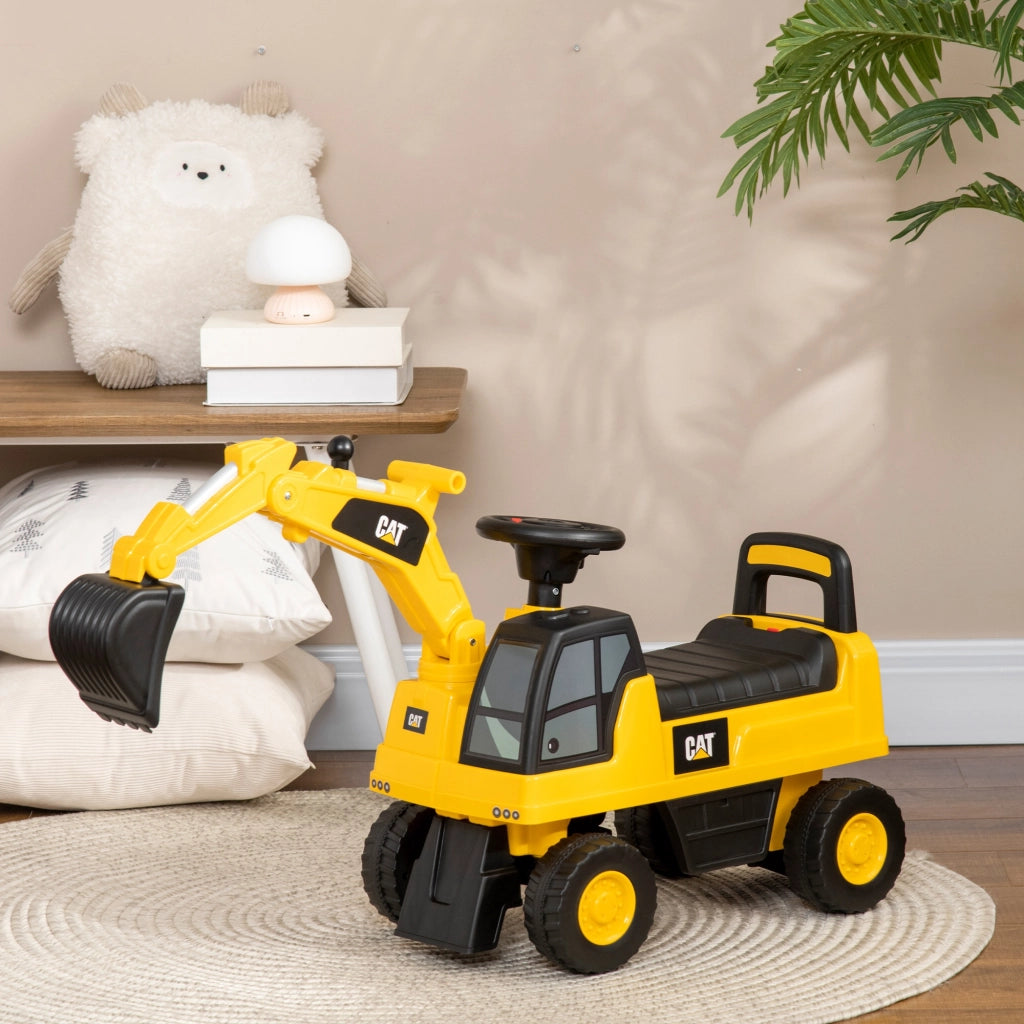 Tractopelle per bambini ¨C Minimal ¨C 85x27.5x47.5cm, giallo