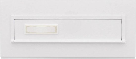 Fermoporta diaframma 794 W bianco - Acciaio con etichetta
