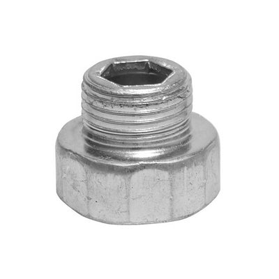 Prolunga ridotta acciaio 1-2x3-8 cm