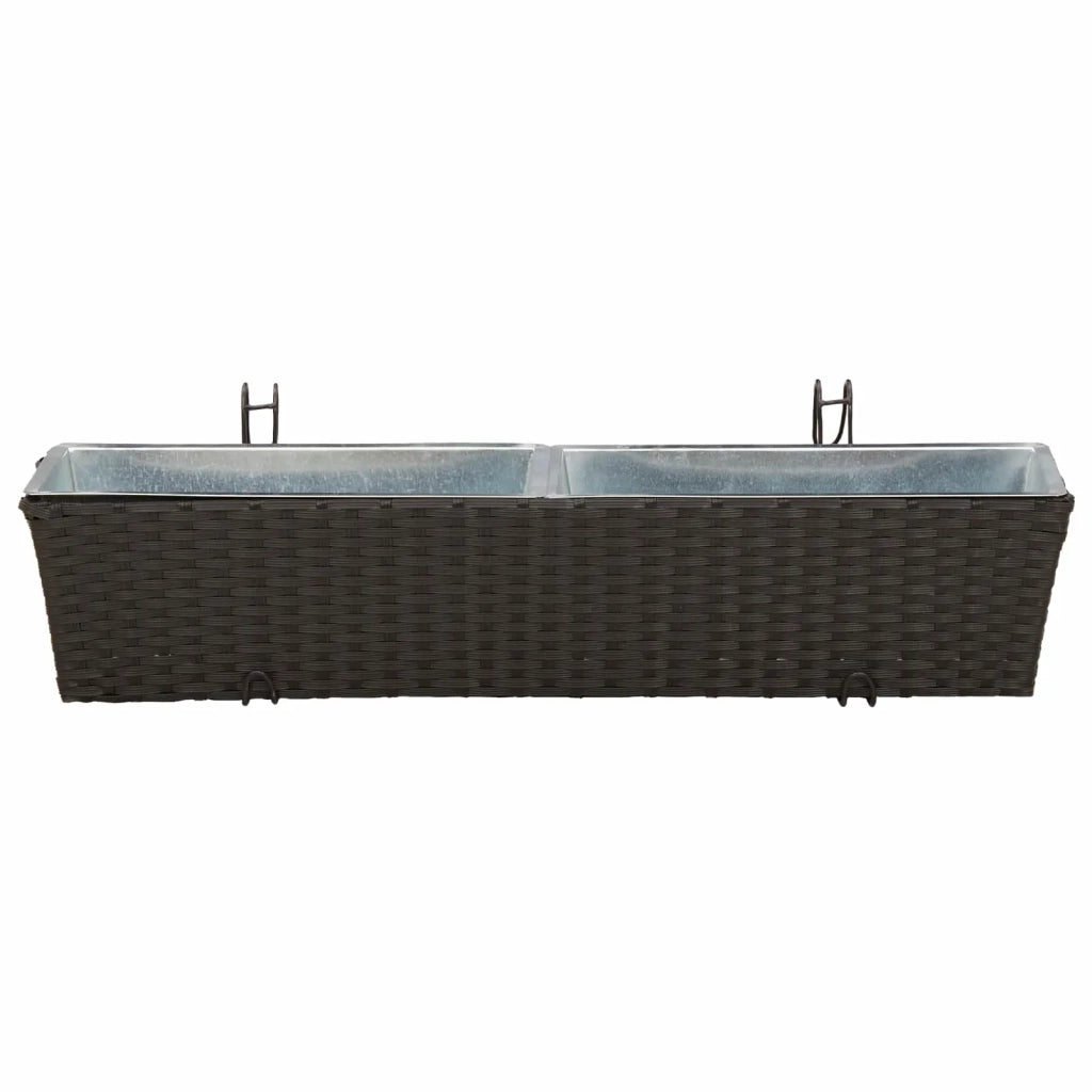 Ringhiera 2 pcs 80 x 17 x 17 cm Metallo 42026968