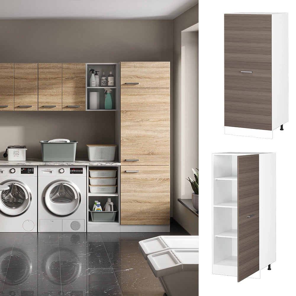 Vicco Dispensa universale Grigio 60 cm con anta grande