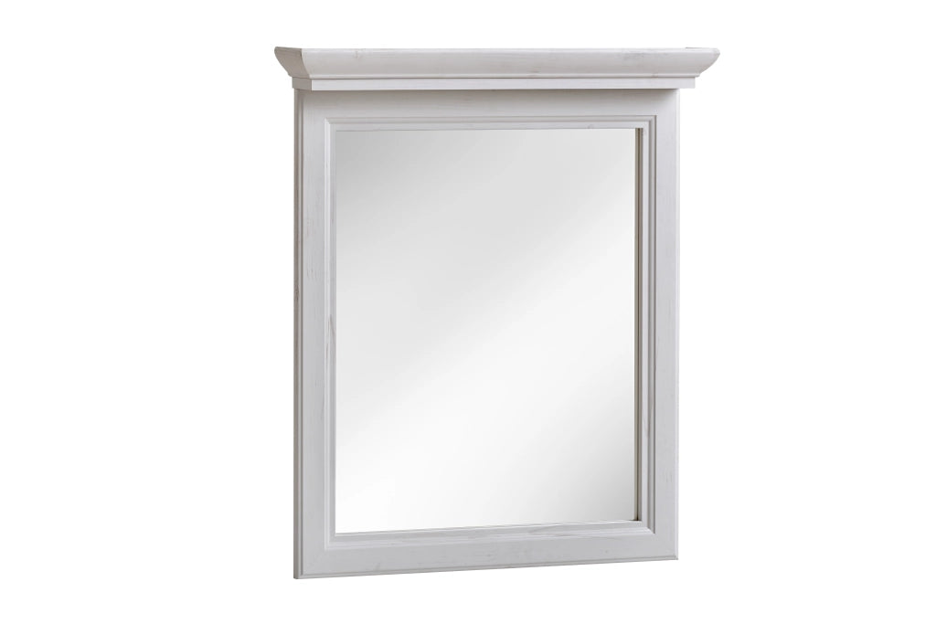 Lustro w ramie Palace White 65 x 76 x 11 cm