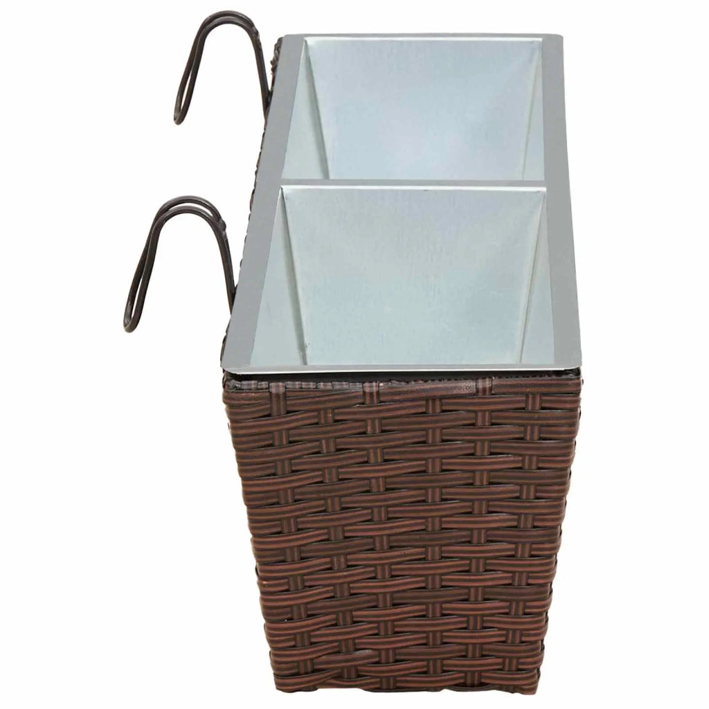 Ringhiera 2 pcs 80 x 17 x 17 cm Metallo 42026969