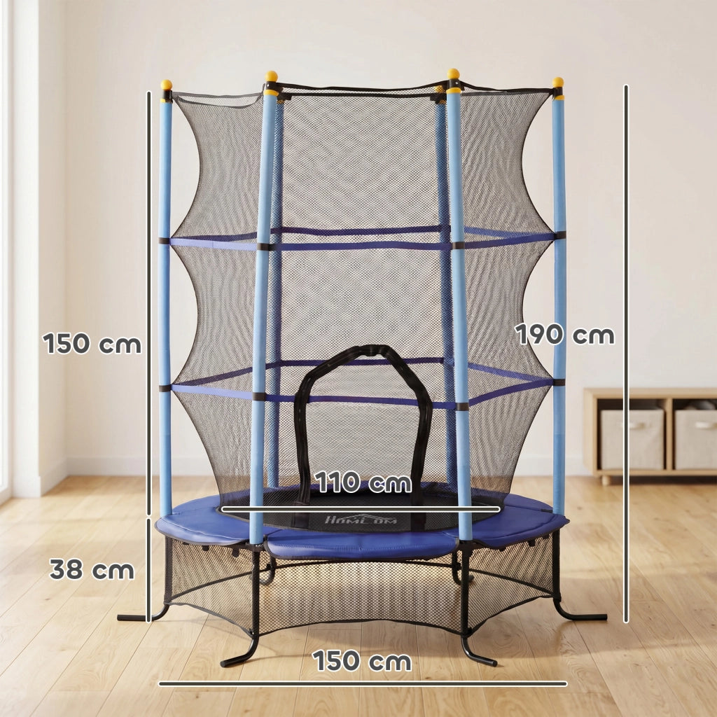 Trampolino Bambini ¨C Minimal ¨C Blu 163x190 cm