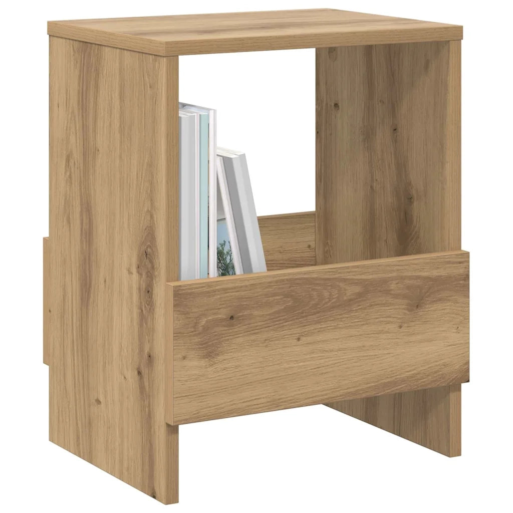 Scaffale per riviste Rovere artigianale 35 x 30 x 45 cm CFW8305042