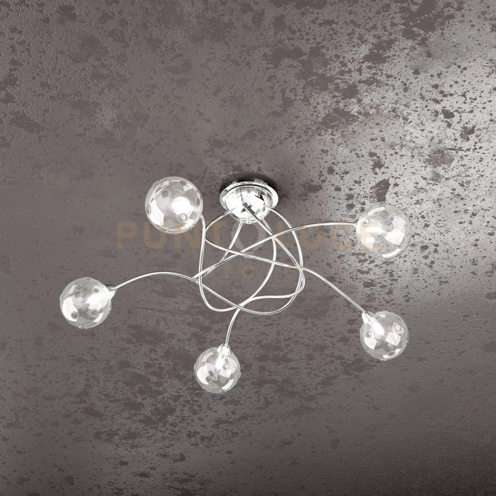 SUPER BALL PLAFONIERA 5 LUCI 1109-PL5
