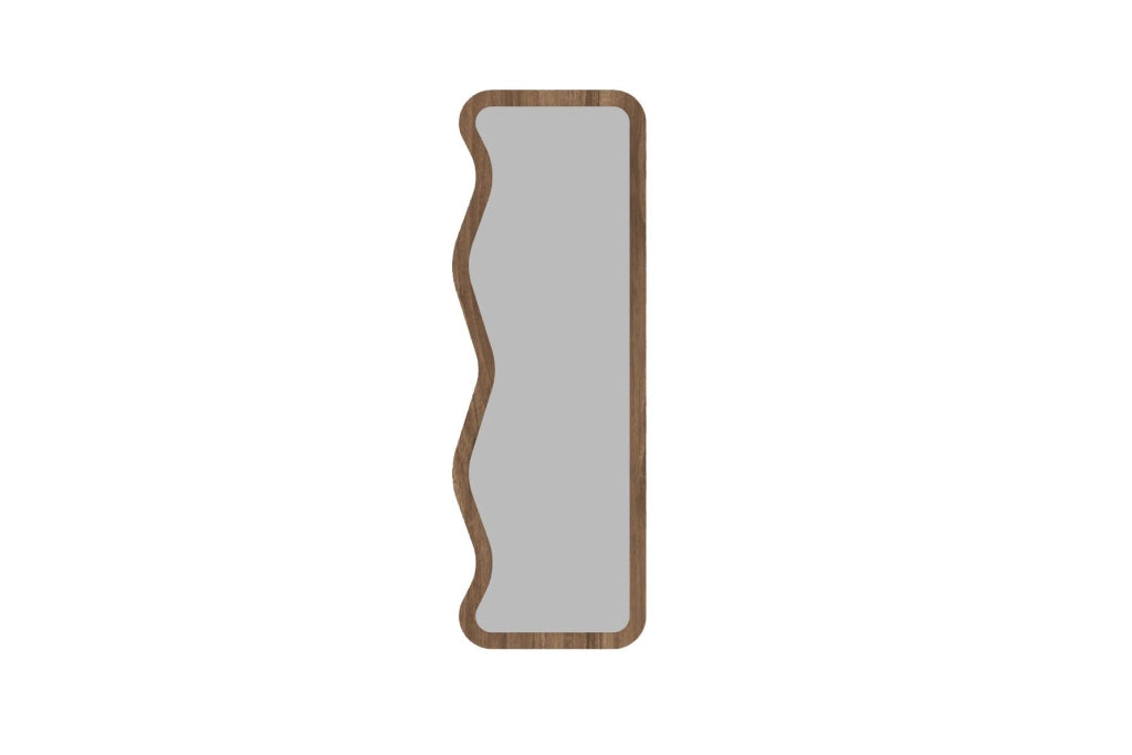 Specchio in legno "Asel" - 50 x 160 cm - Marrone