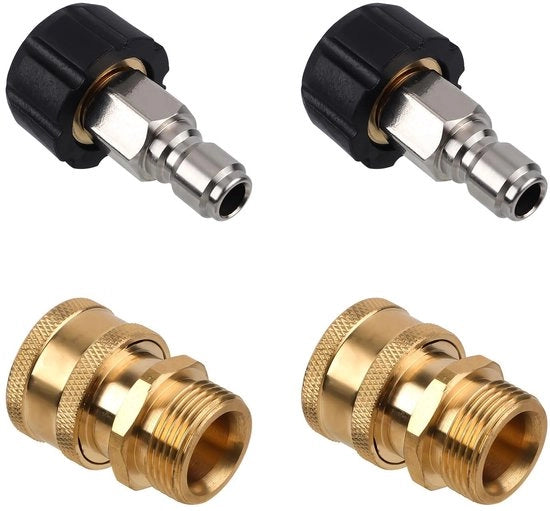 Set di Connettori Rapidi - 4 pezzi - 3/8" Connettore Rotativo
