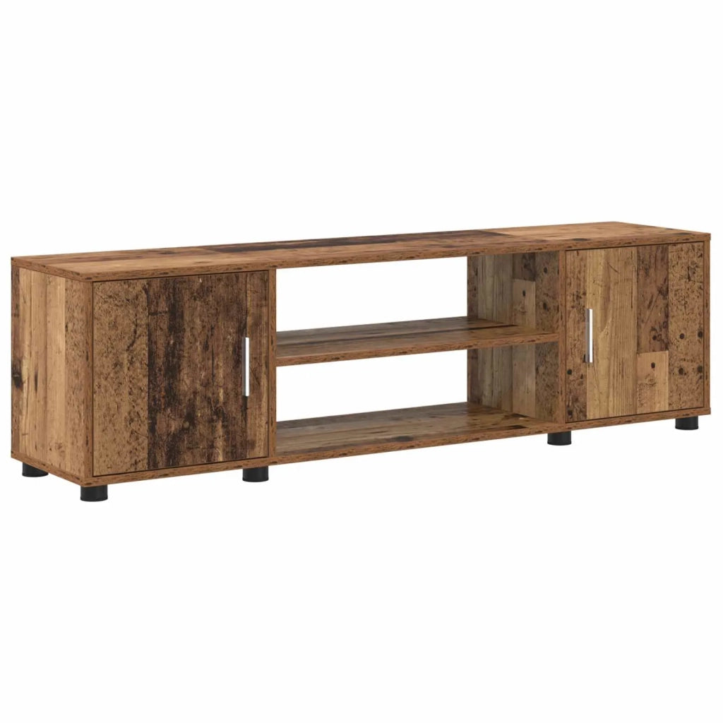 Set mobile TV 4 pcs Legno vecchio Legno multistrato 3397902