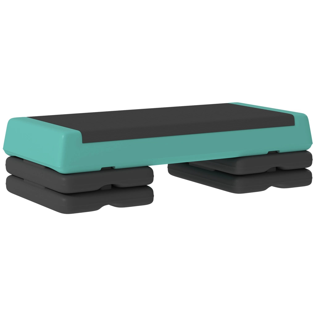 Step Aerobica ¨C zephmum ¨C Verde e Nero 77x36x20,5cm