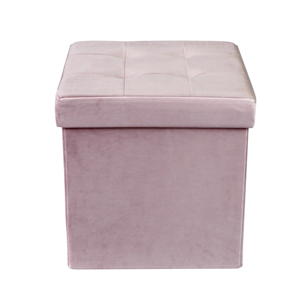 Pouf contenitore in velluto - VELVET