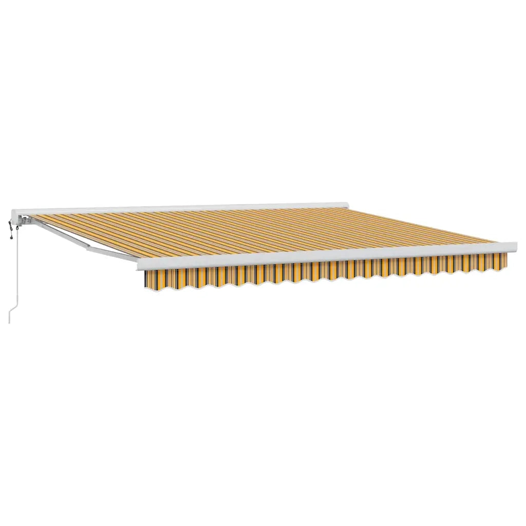 Tenda Retrattile Multicolore 400 × 300 cm Tessuto e Metallo 3330587