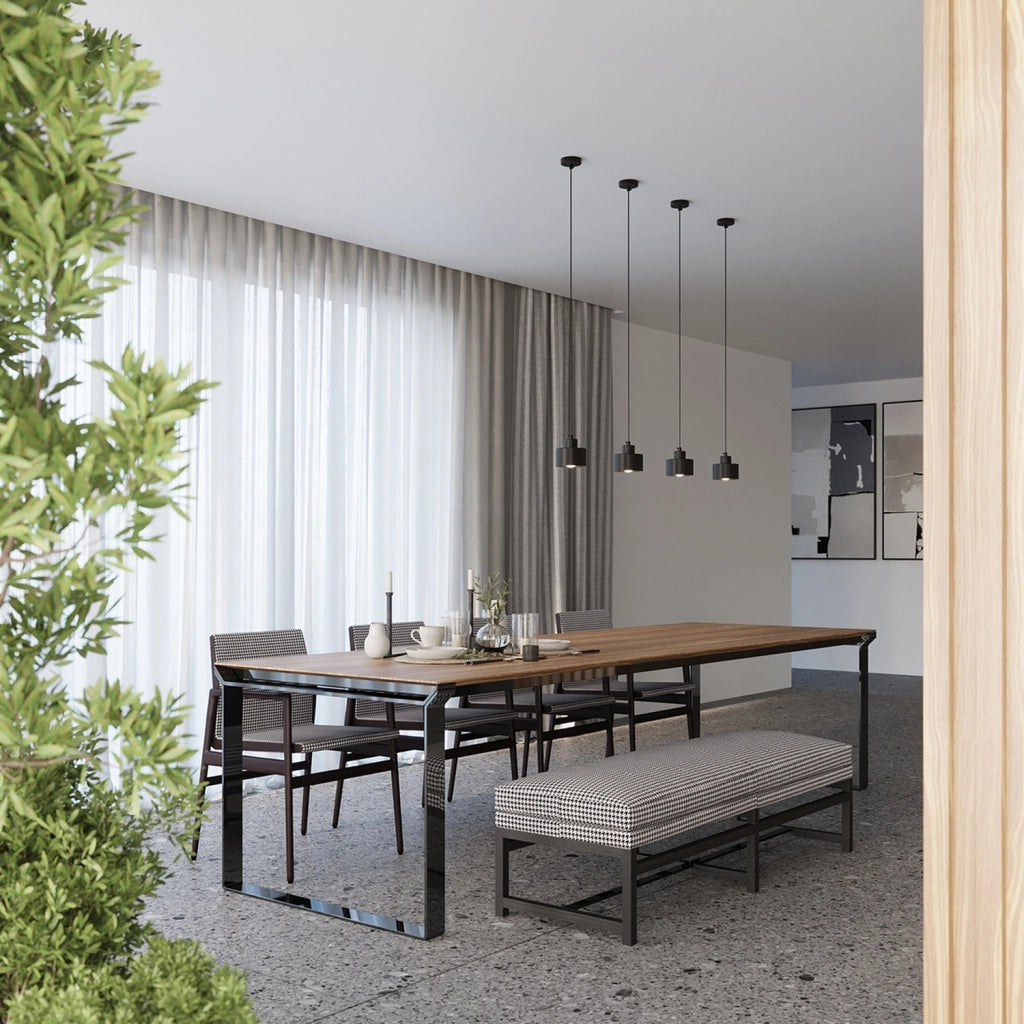 Lampada a soffitto SAVAR 3 nero